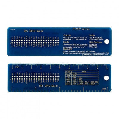 An Raspberry Pi 3B/2B/B+ GPIO Ruler V2