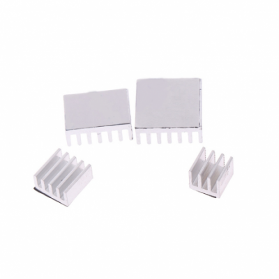 An Raspberry Pi 4 Aluminium Heat Sink Set of 4
