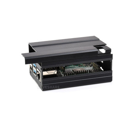 An Raspberry Pi 4B Case, Aluminum Chamfered Design