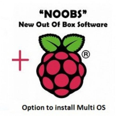 An Official Raspberry Pi 4GB SD Card With Pre-Loaded Noobs Software