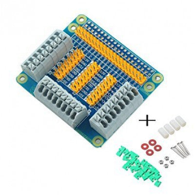 An Raspberry Pi GPIO Expansion Shield For PI 2-3 B B+ Module
