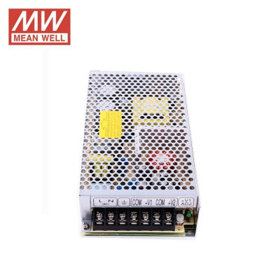 An RD-125B Mean Well SMPS 5V 4.6A  and 24V 4.6A - 133.4W Dual Output Metal Power Supply