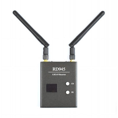 An RD945 FPV Wireless 5.8GHZ 48CH Receiver