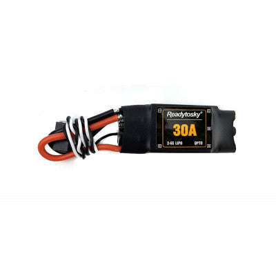 An ReadytoSky 30A 2-6S ESC Banana connector