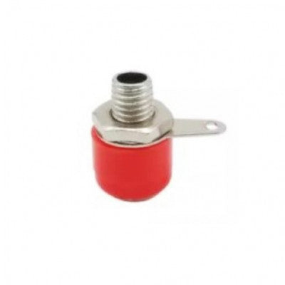 An Red 4mm Banana Socket 312 Panel Socket