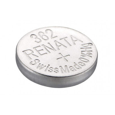 An Renata 362 SR721SW (Original) 1.55V 23mAh Silver Oxide Button Cell Battery