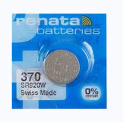 An Renata 370 SR920W (Original) 1.55V 40mAh Silver Oxide Button Cell Battery