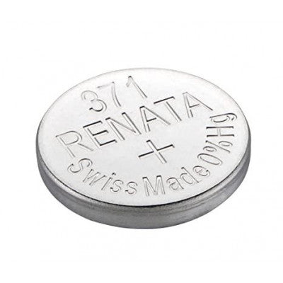 An Renata 371 SR920SW (Original) 1.55V 40mAh Silver Oxide Button Cell Battery