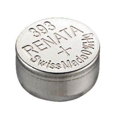 An Renata 393 SR754W (Original) 1.55V 80mAh Silver Oxide Button Cell Battery