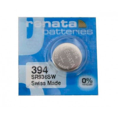 An Renata 394 SR936SW (Original) 1.55V 84mAh Silver Oxide Button Cell Battery