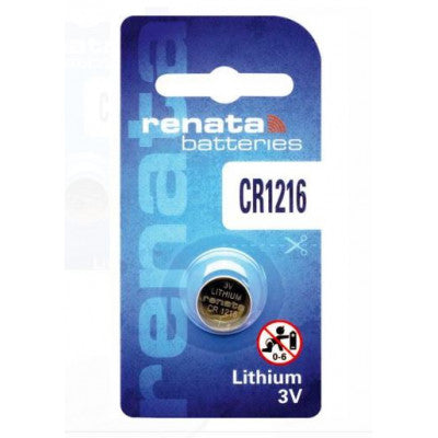 An Renata CR1216 (Original) 3V 25mAh Lithium Coin Cell Battery