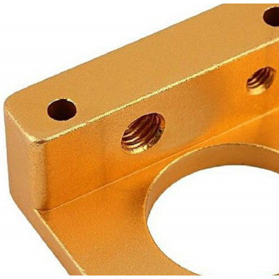An Right Side MK8 extruder Aluminum 3D Printer Block