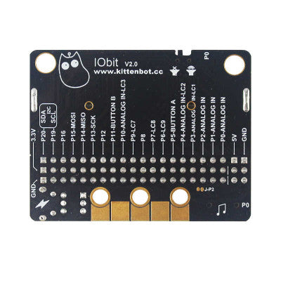 An Robotbit IOBIT V2.0 Micro:bit Expansion Board