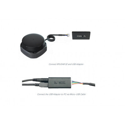 An RPLiDAR S2 Low Cost 360 Degree Laser Range Scanner – 30M Range