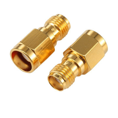 An RPSMA Male To SMA Female Adapter