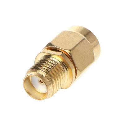 An RPSMA Male To SMA Female Adapter