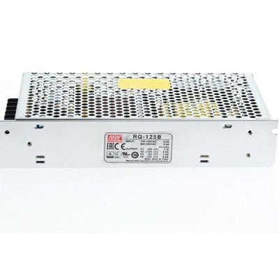 An RQ-125B Mean Well SMPS (5V 11A), (12V 4.5A), (-5V 1A) and (-12V 0.5A) - 120W Quad 4 Output Metal Power Supply