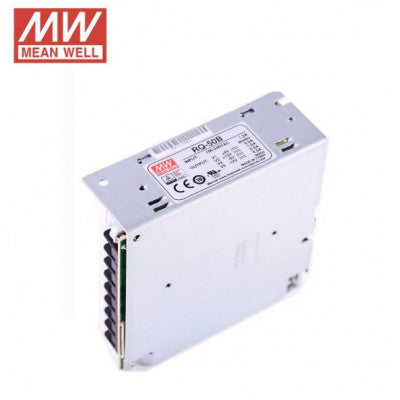 An RQ-50B Mean Well SMPS (5V 5A), (12V 1A), (-5V 0.5A) and (-12V 0.5A) - 45.5W Quad 4 Output Metal Power Supply
