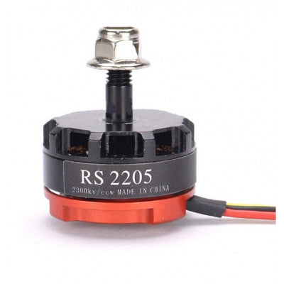An RS2205 2300KV Brushless DC Motor for QAV250 QAV300 Racing Multicopter - Silver Cap (CCW Motor Rotation)