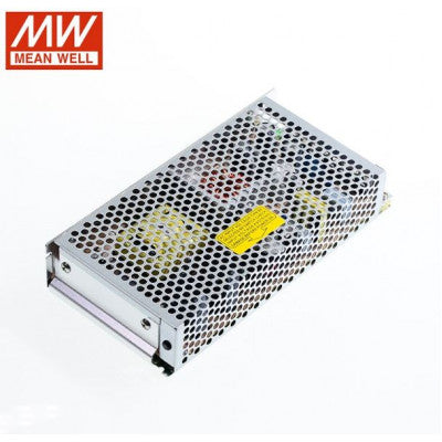 An RT-125B Mean Well SMPS (5V 12A), (12V 5A) and (-12V 1A) - 132W Triple Output Metal Power Supply