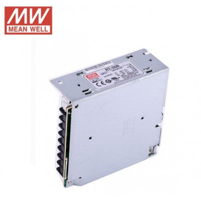 An RT-50B Mean Well SMPS (5V 4A), (12V 2A) and (-12V 0.5A) - 50W Triple Output Metal Power Supply