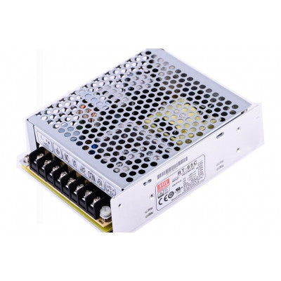 An RT-65C Mean Well SMPS (5V 5A), (15V 2.2A) and (-15V 0.5A) - 65.5W Triple Output Metal Power Supply