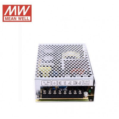 An RT-85B Mean Well SMPS (5V 8A), (12V 3.5A) and (-12V 0.5A) - 88W Triple Output Metal Power Supply