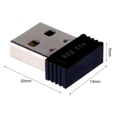 An RTL8188 Mini USB wireless Network Card 150Mbps Wifi Dongle