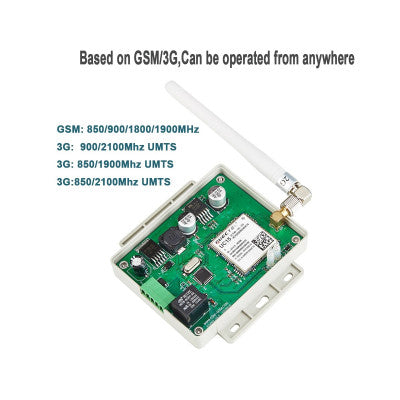 An RTU5034 2G/3G/4G GSM Wireless Gate Opener Relay Switch Remote Control by Phone Call