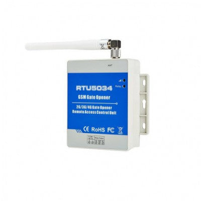An RTU5034 2G/3G/4G GSM Wireless Gate Opener Relay Switch Remote Control by Phone Call