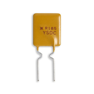 An RUSBF185 16V 1.85A Tyco Raychem PPTC Resettable Fuse