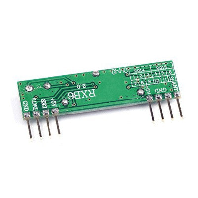 An RXB6 433Mhz Superheterodyne Wireless Receiver Module