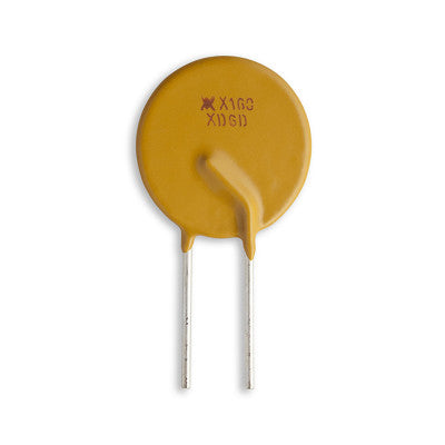 An RXEF160 72V 1.6A Tyco Raychem PPTC Resettable Fuse