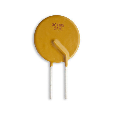 An RXEF185 72V 1.85A Tyco Raychem PPTC Resettable Fuse