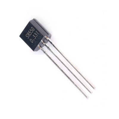 An S8550 PNP General Purpose Transistor 20V 700mA TO-92 Package - 5 Piece Pack