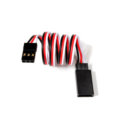 An SafeConnect Flat 30CM 26AWG Servo Lead Extension (Futaba) Cable