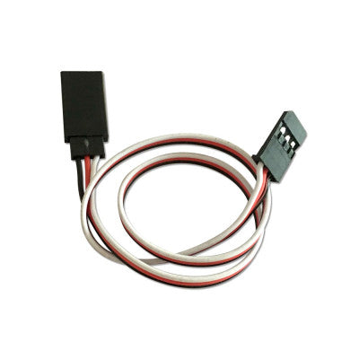 An SafeConnect FLAT 45CM 26AWG Servo Lead Extension (Futaba) Cable