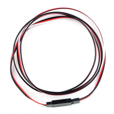 An SafeConnect FLAT 60CM 26AWG Servo Lead Extension (Futaba) Cable