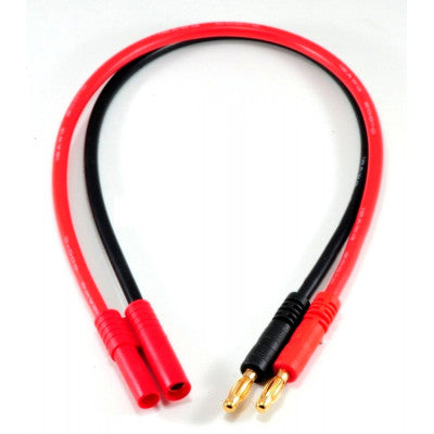 An Safeconnect HXT 4MM to Banana Plug Charge Lead Adapter
