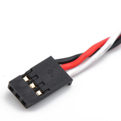 An SafeConnect Twisted 30CM 22AWG Servo Lead Extension (Futaba) Cable