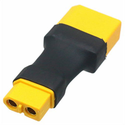 An Safeconnect XT90 male to XT60 female Connector