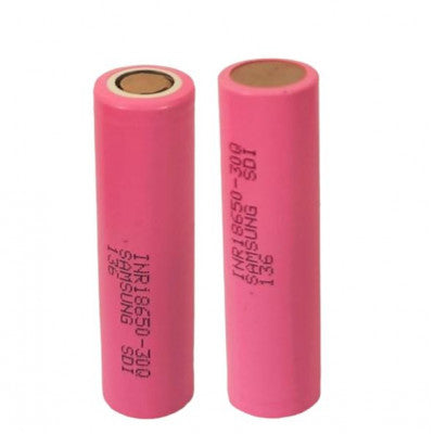 An SAMSUNG INR18650-30Q 3000mAh (5c) LI-ION BATTERY