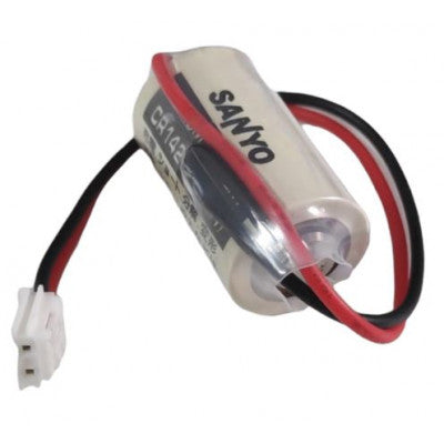 An SANYO CR14250SE 3V Lithium Battery with Plug