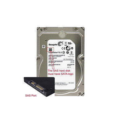 An SAS to SATA 22PIN SF-8482 Hard Disk Adapter