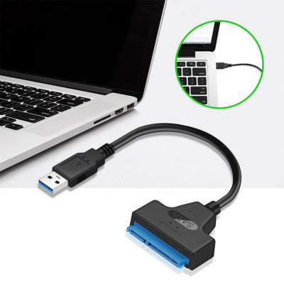 An SATA 3.0 to USB 3.0 Adapter Cable Supports up to 6 GB/S - 45 cm