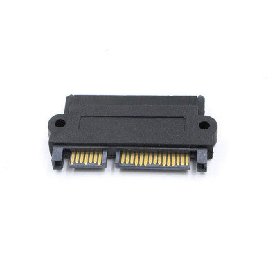 An SATA (7+15PIN) Male to Female to SATA 22P Adapter