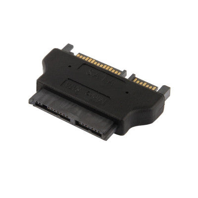 An SATA (7+15PIN) Revolution to SATA 7+6P Female Adapter