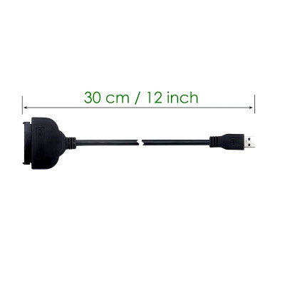 An SATA (7+15PIN) to USB3.0 External Hard Disk Data Cable