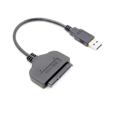 An SATA (7+15PIN) to USB3.0 External Hard Disk Data Cable