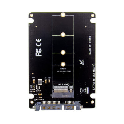 An SATA3.0 to M.2 B-Key NGFF SSD Conversion Card